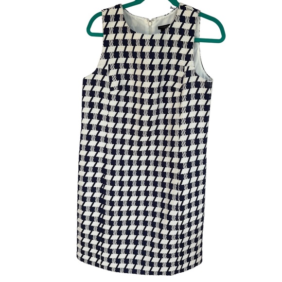 Ann Taylor Factory Navy and White Dress - Picture 1 of 4
